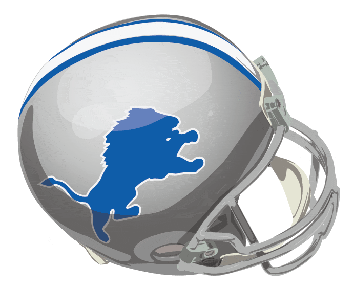 Detroit Lions 1970-1982 Helmet Logo t shirt iron on transfers